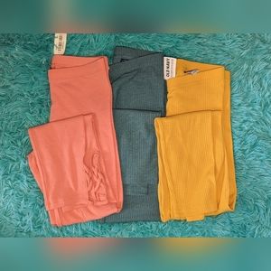 L (10-12) -  Girls Leggings Lot - Nwt